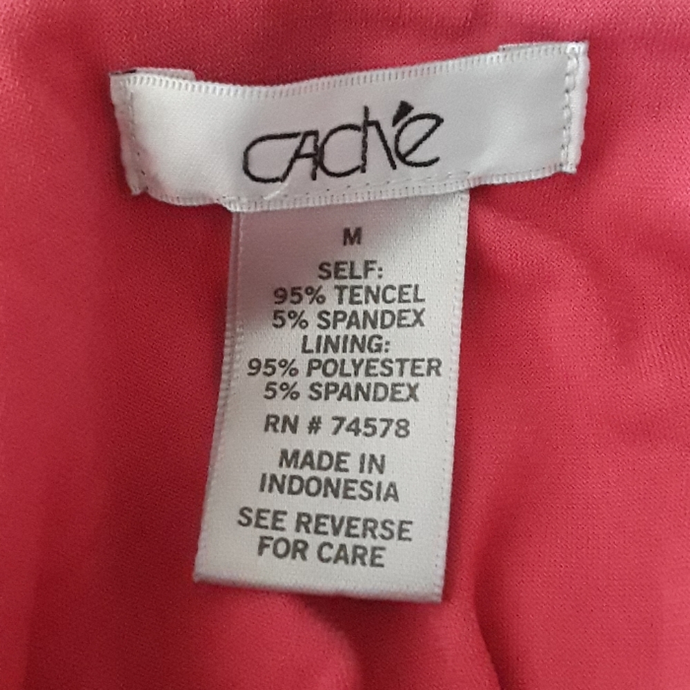 Cache Pink Textured Square-Neck Tank Top - Picture 4 of 5